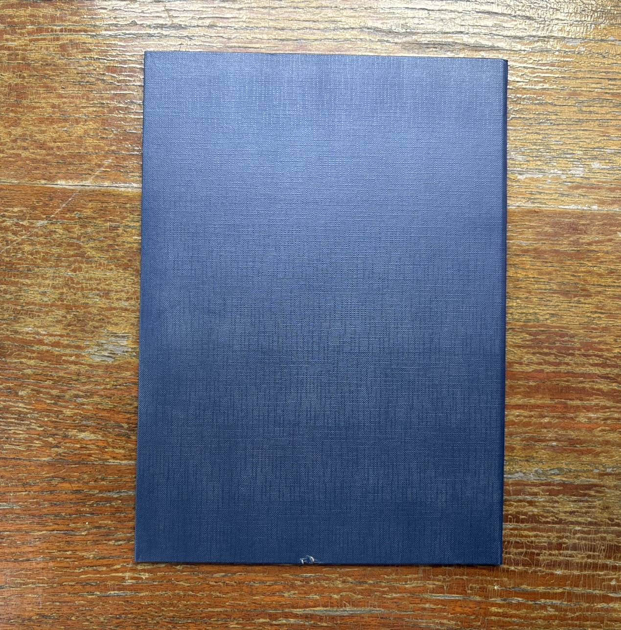 A4證書夾獎狀夾-藍色-平版