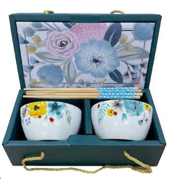 花語陶瓷二件套禮盒